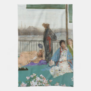 Whistler - Variations in Flesh Colour and Green Kitchen Towel