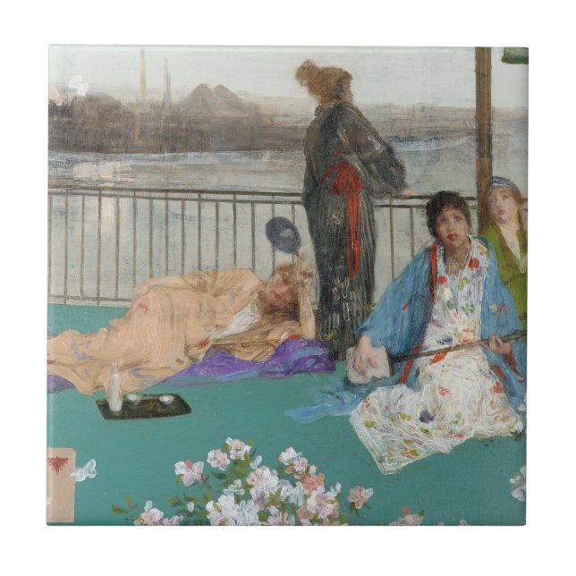 Whistler - Variations in Flesh Colour and Green Tile (Front)