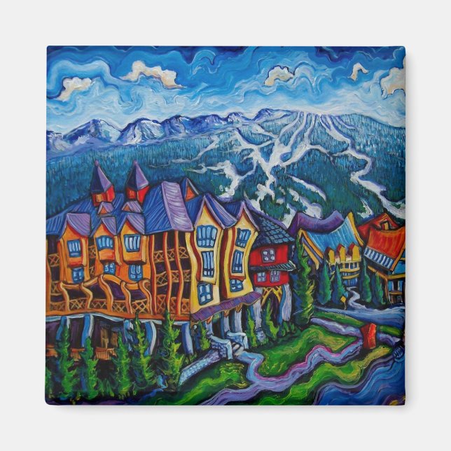 Whistler Village Magnet (Front)