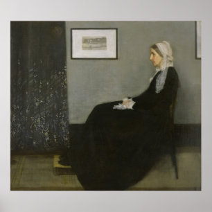 Whistler's Mother Poster