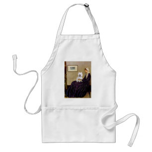 Whistlers Mother - Westie 2 Standard Apron