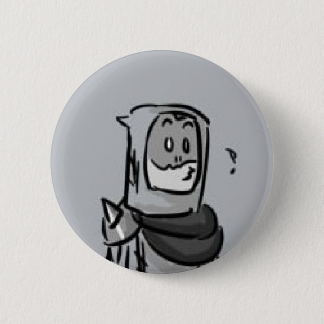 Whistling Sammy 2 Inch Round Button (Front)