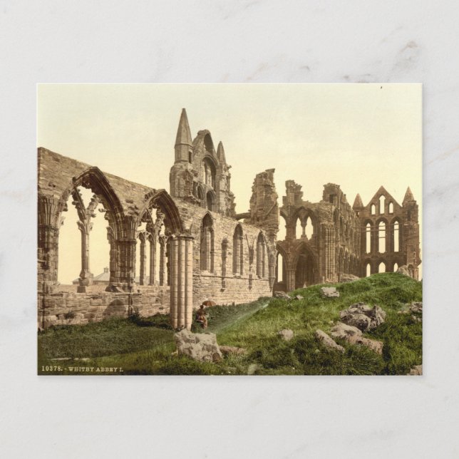 Whitby Abbey I, Whitby, Yorkshire, England Postcard (Front)
