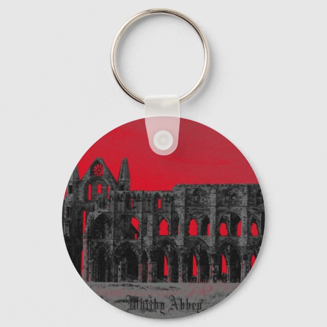 Whitby Abbey Keychain (Front)