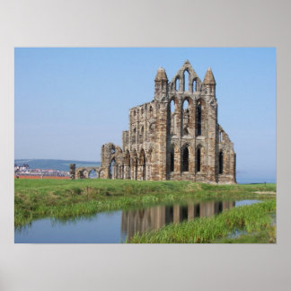 Whitby Abbey North Yorkshire Poster