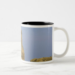 Whitby Abbey, Whitby, North Yorkshire, England Two-Tone Coffee Mug