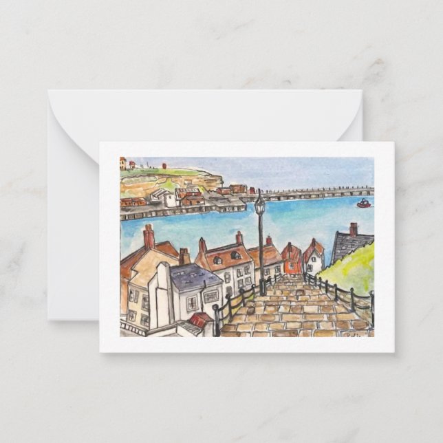 Whitby, England  Card (Front)
