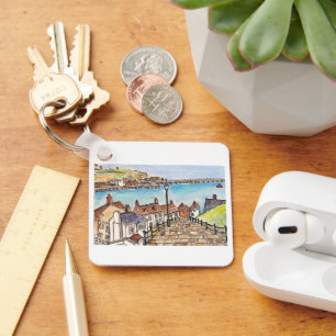 Whitby, England  Keychain