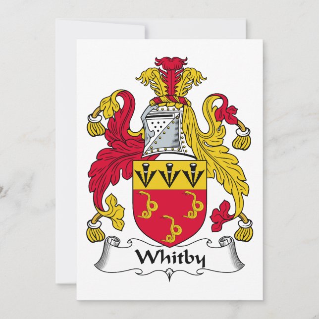 Whitby Family Crest (Front)