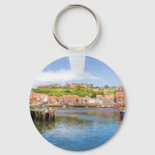 Whitby Harbour Keychain