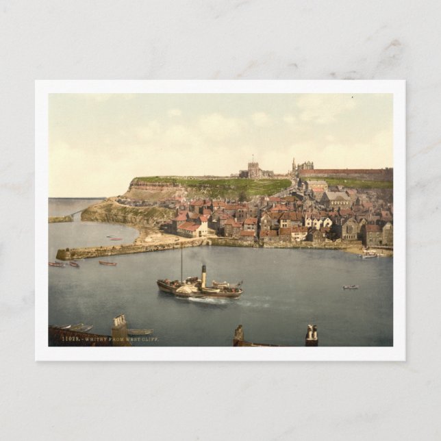 Whitby II, Yorkshire, England Postcard (Front)