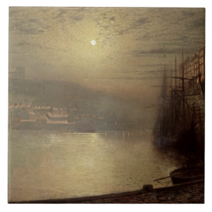 Whitby (oil on canvas) tile