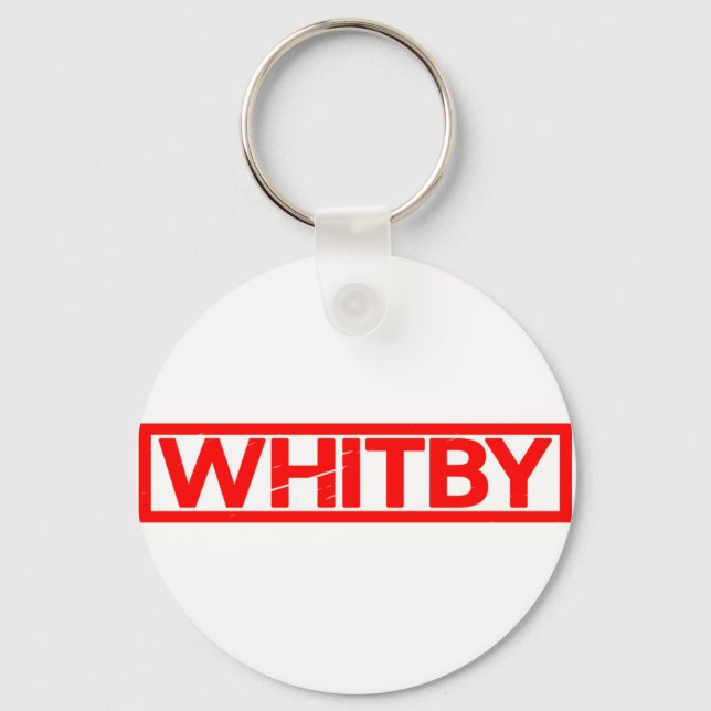 Whitby Stamp Keychain (Front)