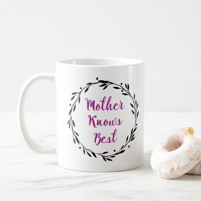 White 11 oz Classic Mug (With Donut)