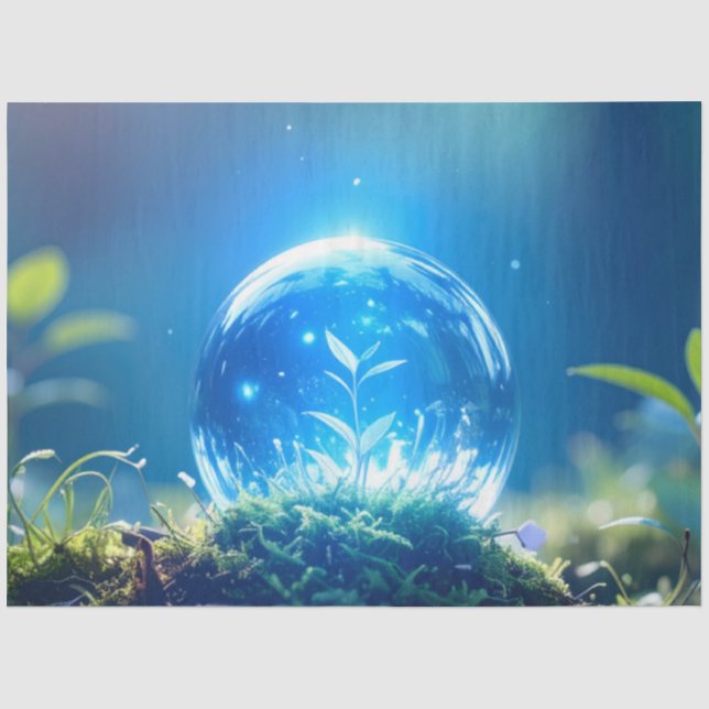 White 18lb Tissue Paper (Front)