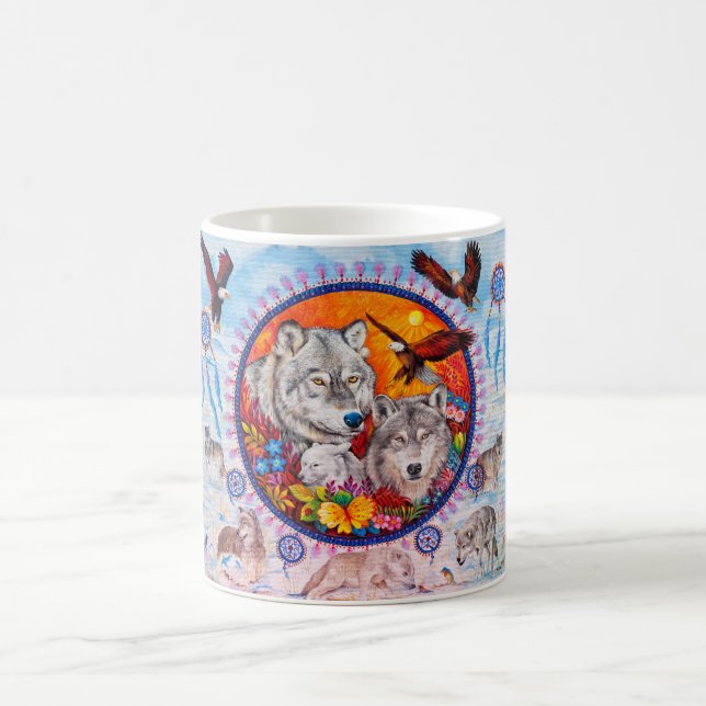 White 325 ml  Classic White Mug (Center)