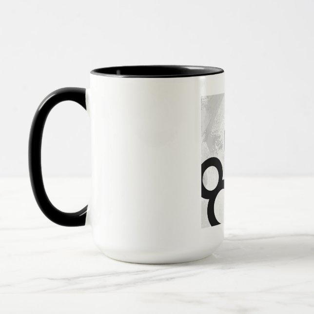 White 80 Decade Birthday Mug (Left)