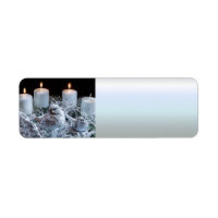 White Advent Wreath