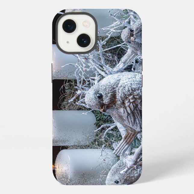 White Advent Wreath iPhone Case (Back)