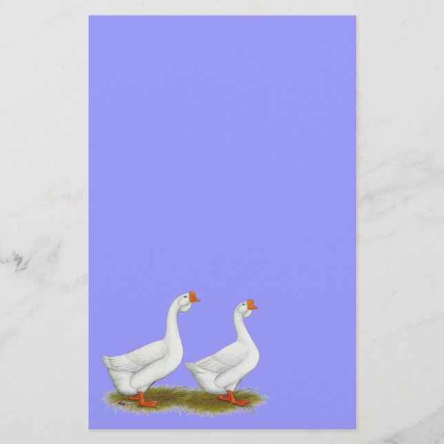White African Geese (Front)