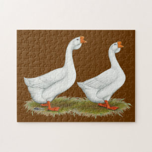 White African Geese Jigsaw Puzzle