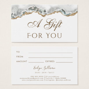 White Agate Gift Card
