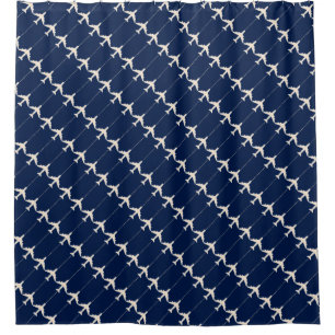 white airplanes on blue pattern for pilots - plane