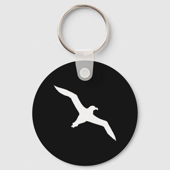 White Albatross Keychain (Front)