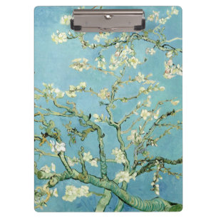 White almond blossom by Vincent Van Gogh Clipboard