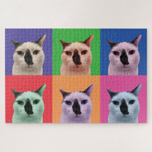 White and Black Cat Puzzle