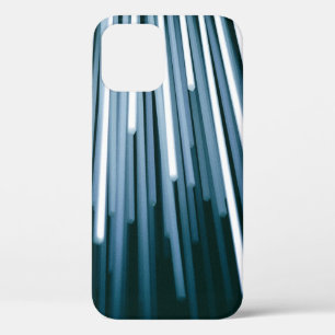 White and black digital iPhone 12 case