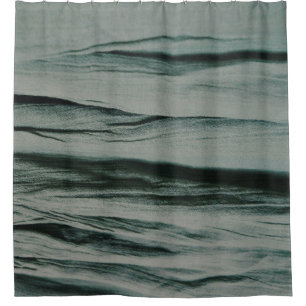 White and black striped textile