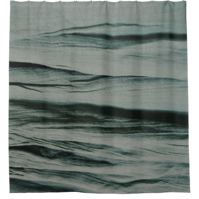 White and black striped textile (Front)