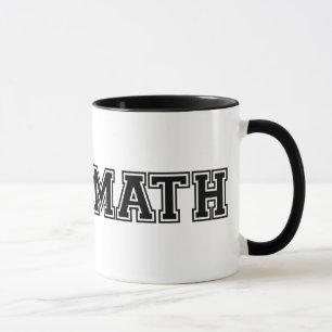 White and Black Team Math Mug