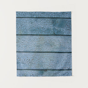 White and black wooden board tapestry