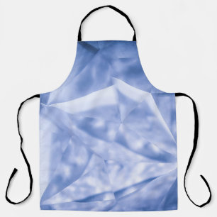White and blue suit jacket apron