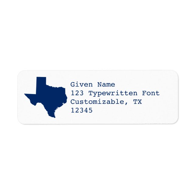 White and Blue Texas (Front)