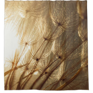 White and brown floral textile