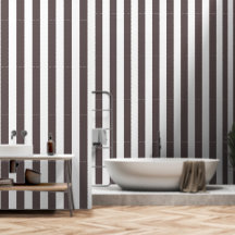 White and Brown Stripes