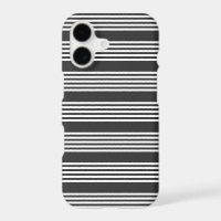 White and charcoal five stripes pattern