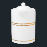 White and Gold<br><div class="desc">Gold lines designed</div>