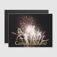 White and Gold Fireworks I Patriotic Celebration