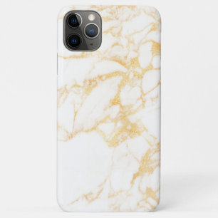 White and Gold Marble iPhone 11 Pro Max Case