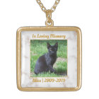 White and Gold Marble Memorial