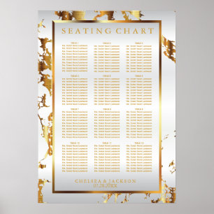 White and Gold Marble - Seating Chart (12)