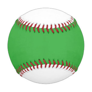 White and Green Baseball