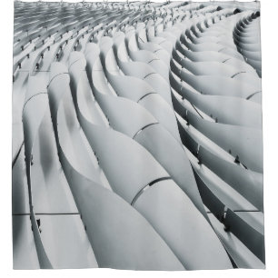 White and grey building structure