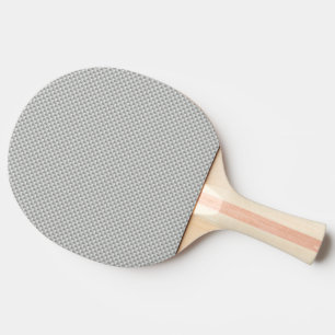 White and Grey Carbon Fibre Graphite Ping Pong Paddle