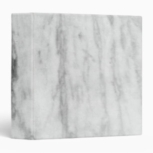 White And Grey Marble Texture Pattern Binder