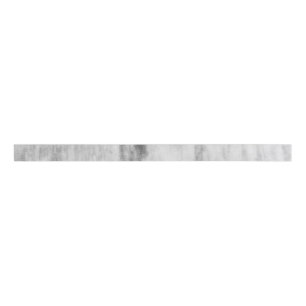 White And Grey Marble Texture Pattern Grosgrain Ribbon